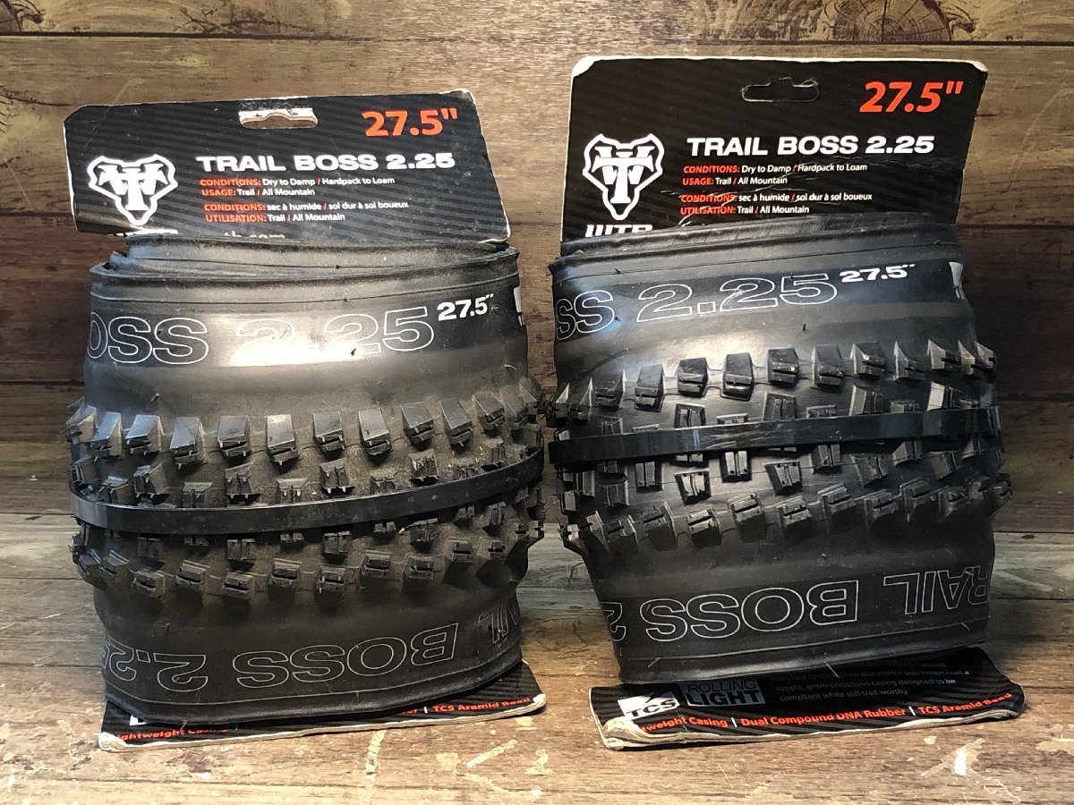 GU863 WTB トレイルボス TrailBoss チューブレスレディ クリンチャータイヤ 27.5x2.25 ペア