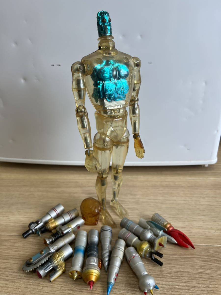 変身サイボーグ 旧タカラ ジャンク コスチューム ソフビ giジョー 人形  