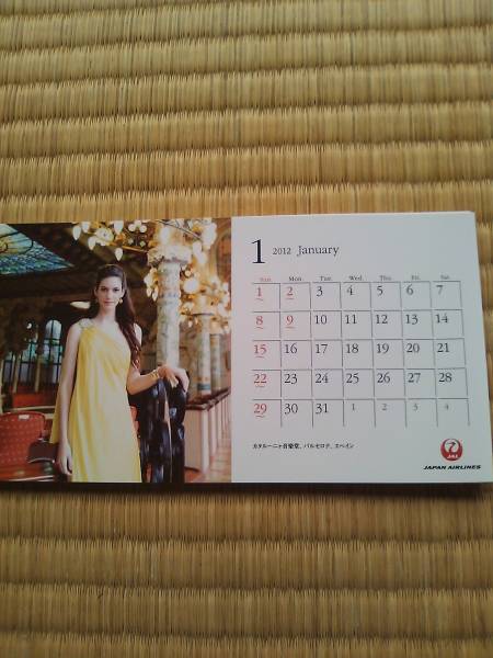 Jal 世界の美女 12 卓上カレンダー A World Of Beauty 航空機 売買されたオークション情報 Yahooの商品情報をアーカイブ公開 オークファン Aucfan Com