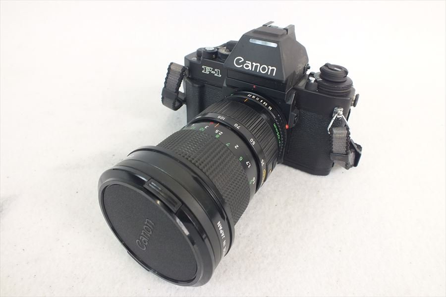 ◇ Canon キャノン NEW F-1 フィルム一眼レフ 35-105mm 3.5 中古 現状