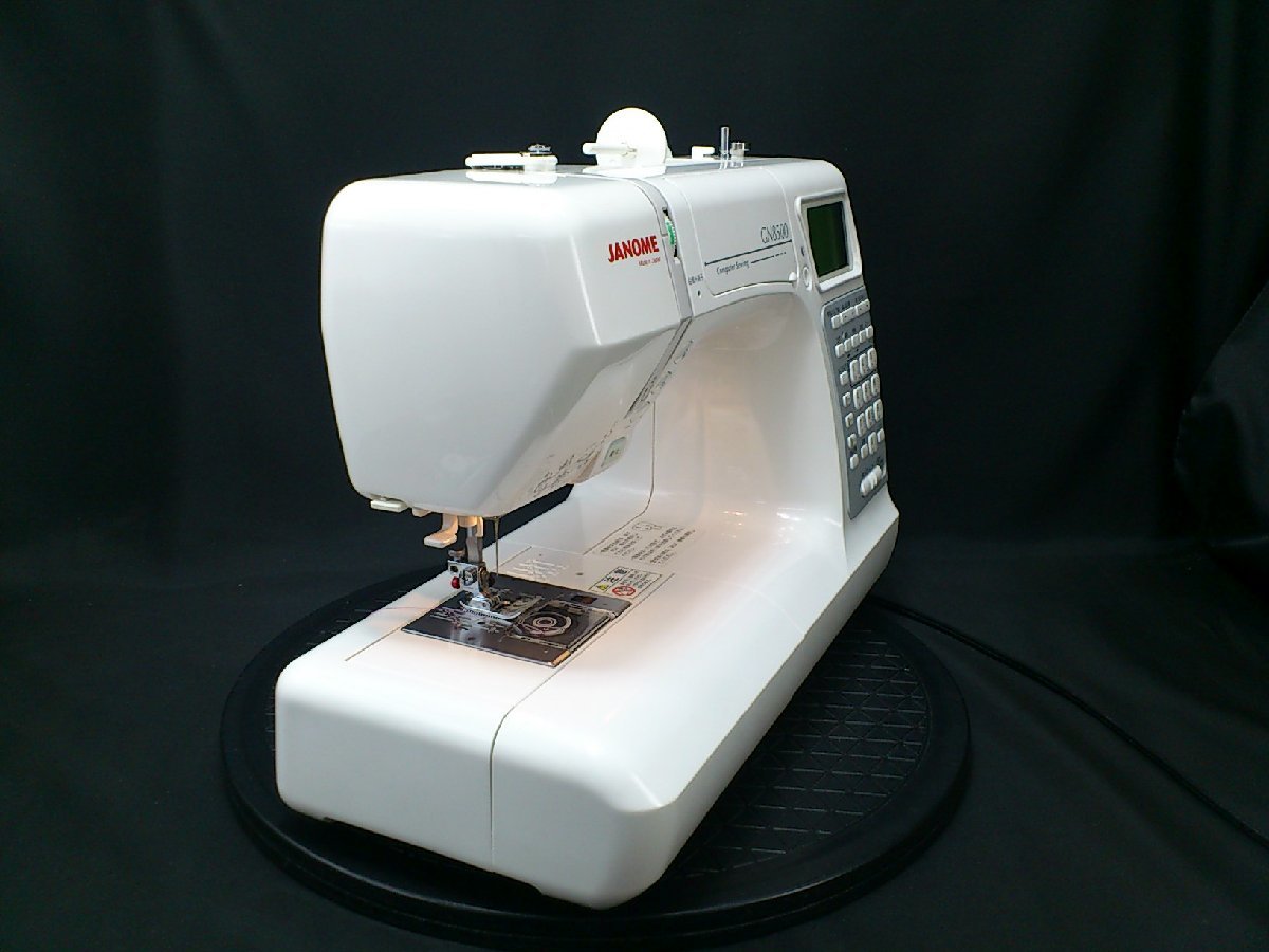 文字縫い・自動糸調子☆ジャノメコンピュータミシン GN-8500 ☆美品 