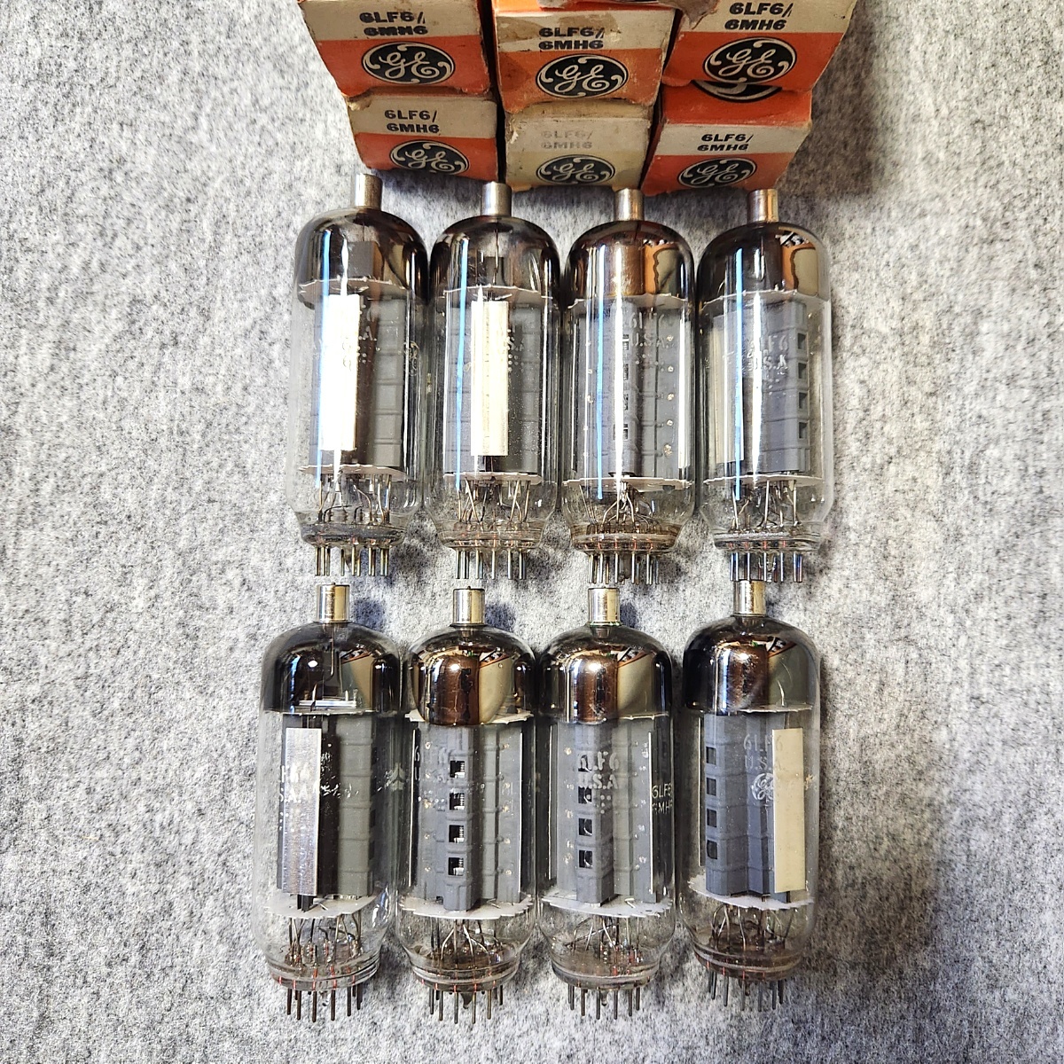 GE 真空管 6LF6 Tube eBay 6LF6⁄6MH6 Beam 6MH6 5本 ⁄ USED Vacuum