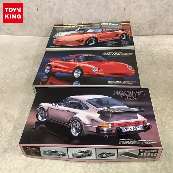 1円〜 フジミ 1/24 ポルシェ 911 ターボ ポルシェ 911 フラットノーズ 他