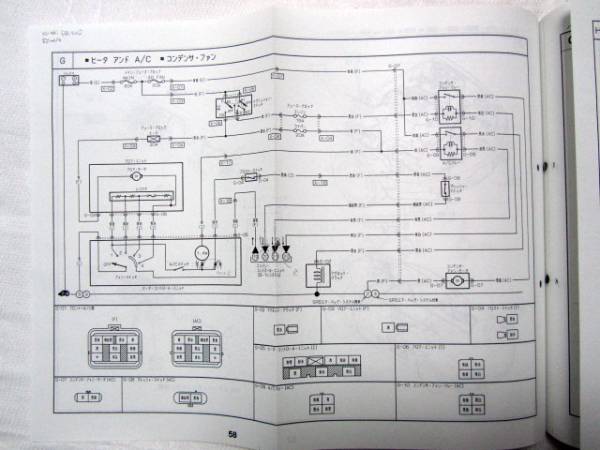 マツダ ユーノスロードスター(NA8C) 電気配線図 整備書 BP(マツダ