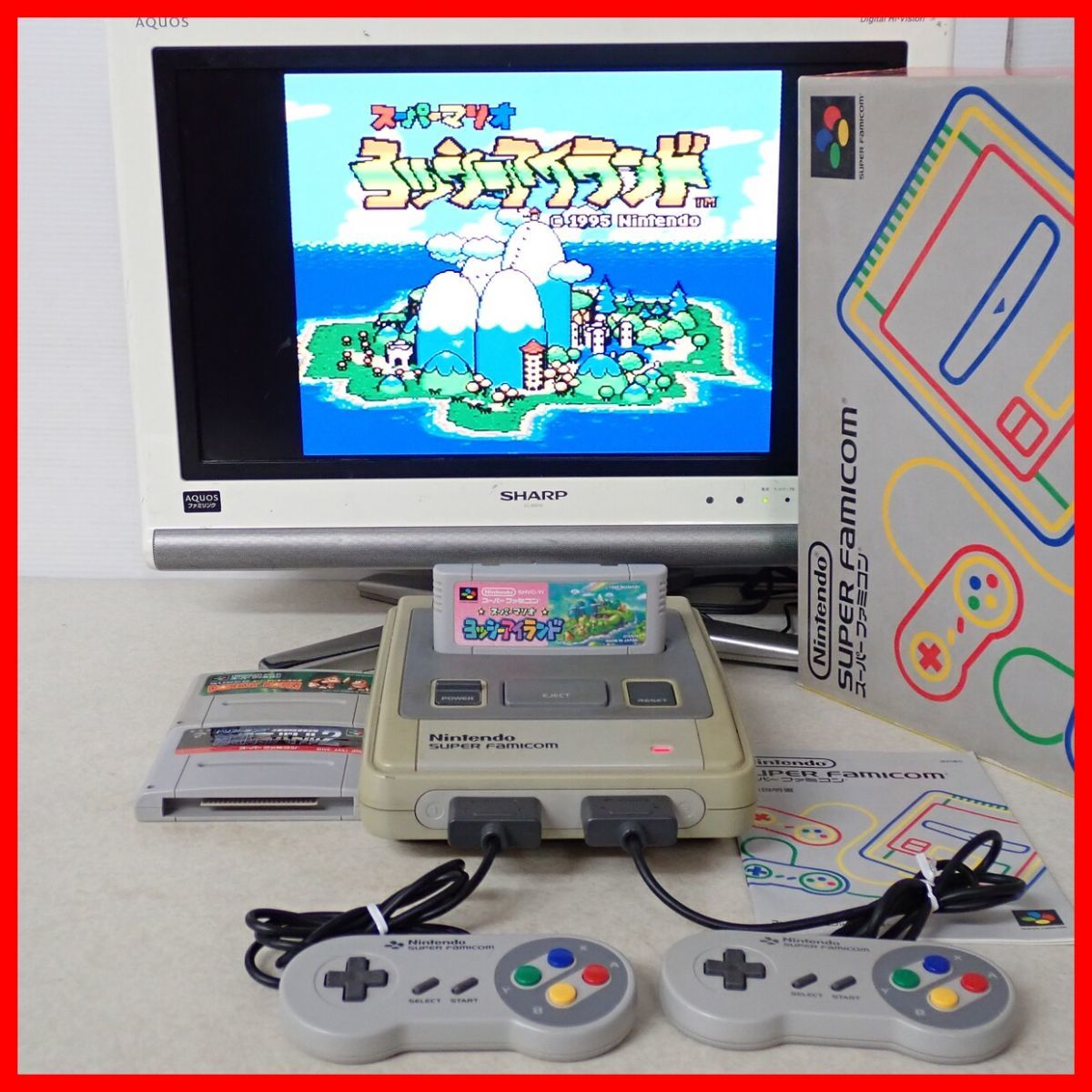 任天堂スーパーファミコン 本体 ソフト3本 その他機種