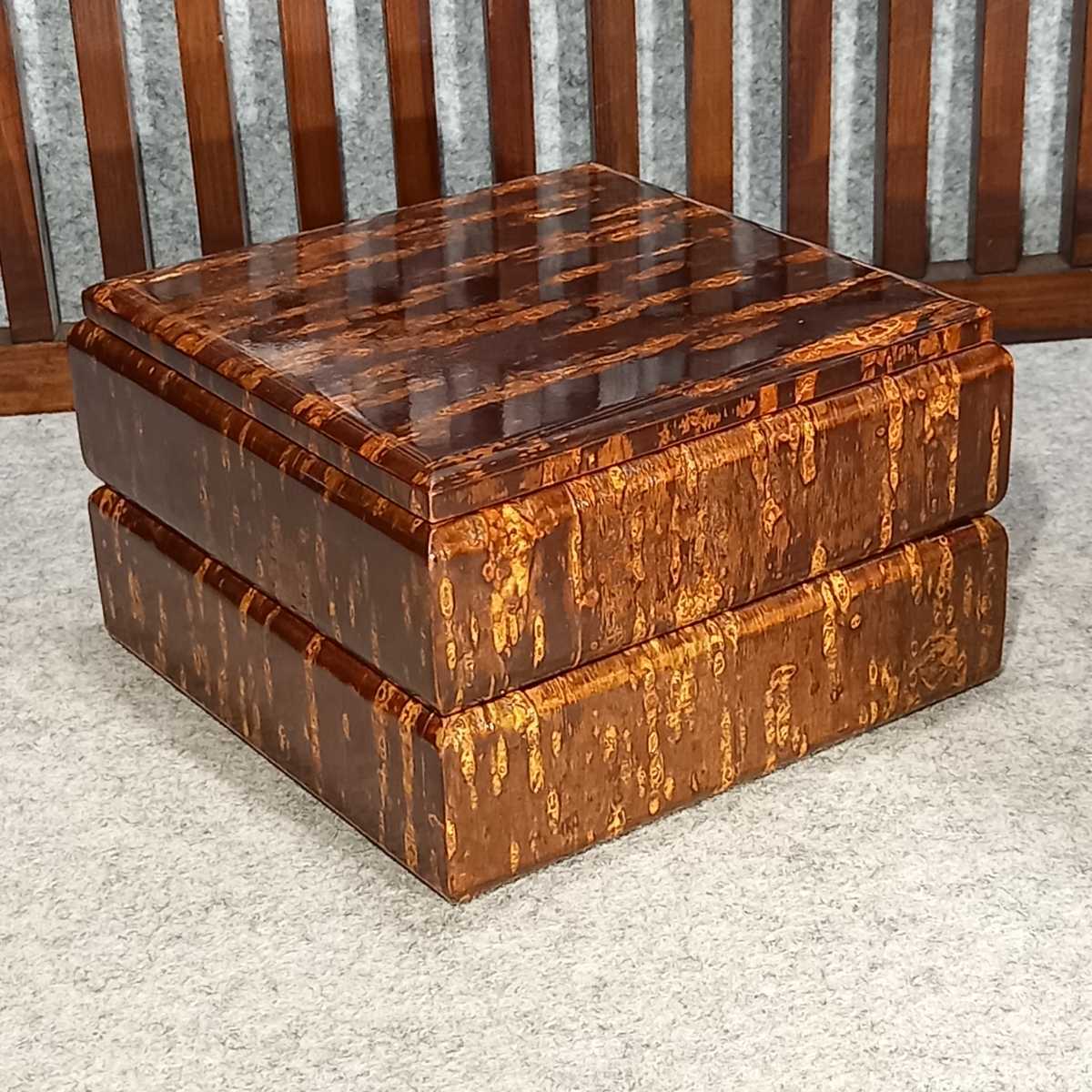 樺細工 桜皮細工 引き出し箪笥 茶筒茶櫃 茶托 菓子器 煙草盆 マガジン 