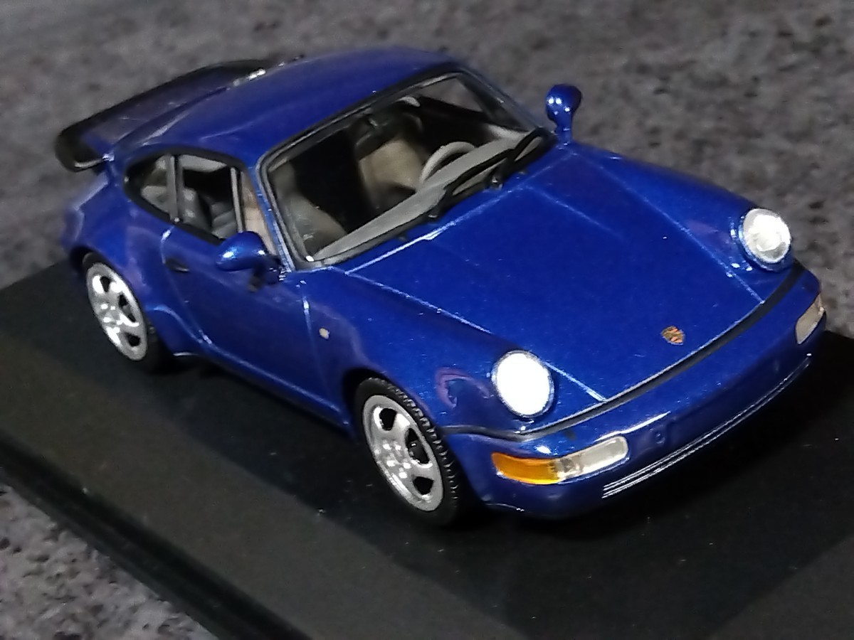 ミニチャンプス 1/43 1990年 ポルシェ 911 ターボ(964型) 【公式通販】