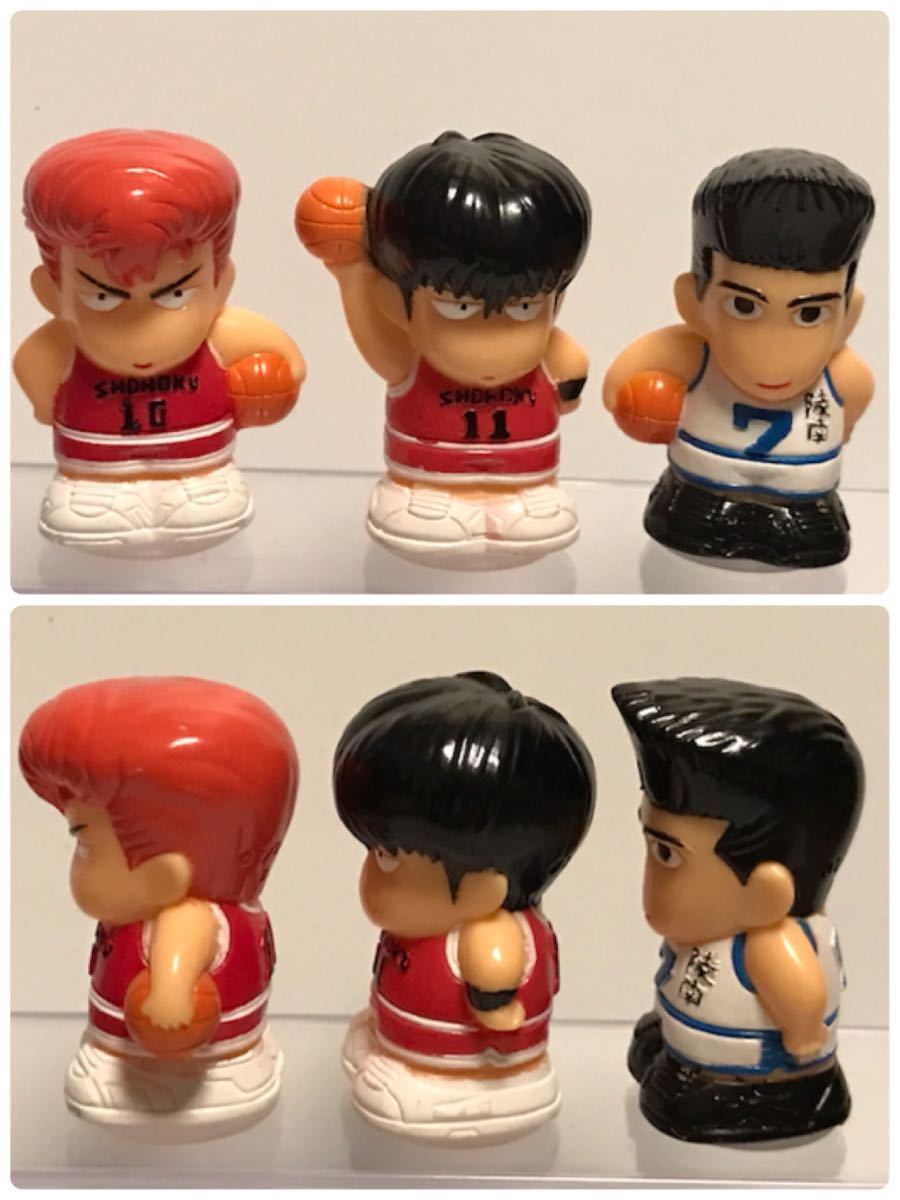 3 桜木花道 ソフビ 指人形 SLAM DUNK スラムダンク（1994年 3点まとめ 