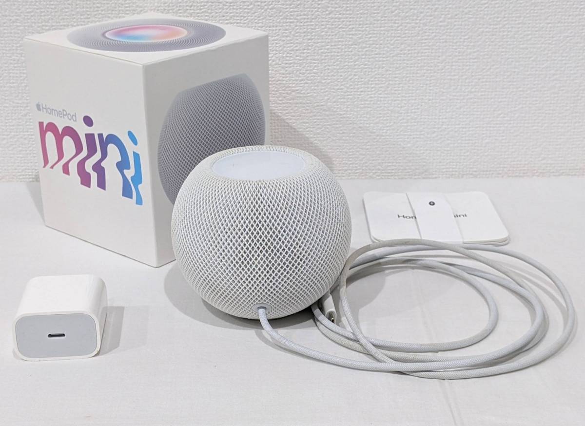 HomePod mini Apple 美品公式直営ストア ホームポットミニ MJ2D3J⁄A