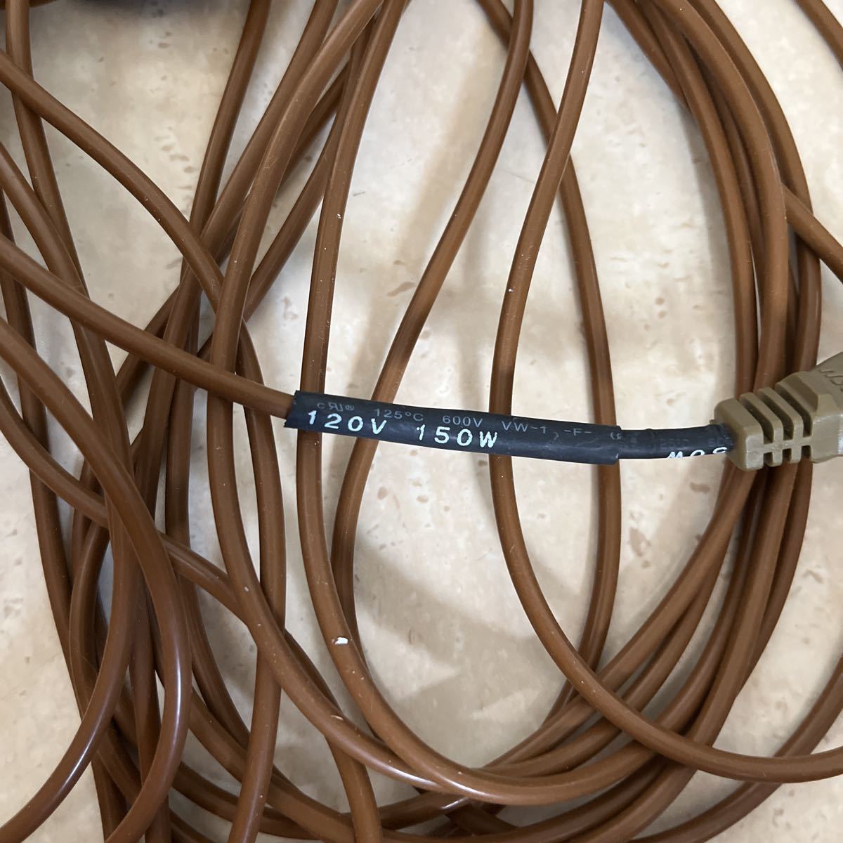 ヒートケーブル ヒートケーブル 16m 150W 16m ZOOMED（ズーメッド