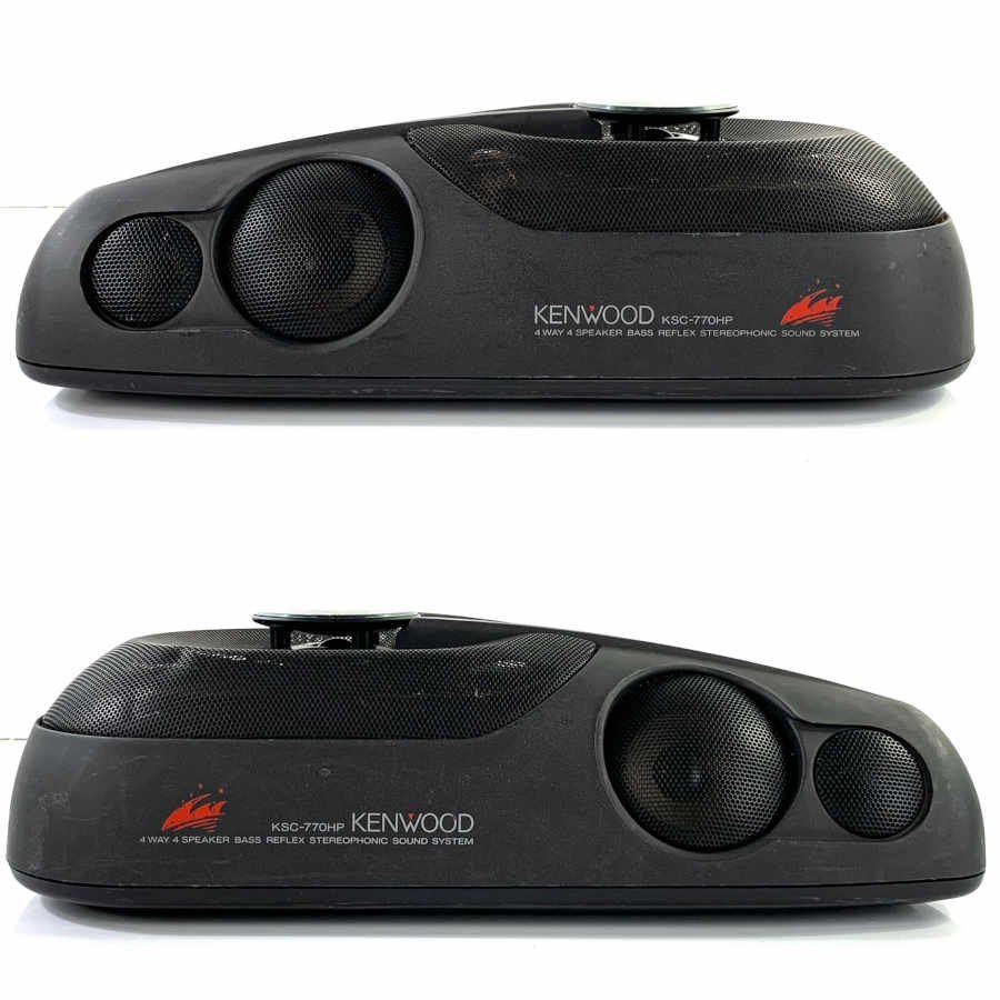 当時物KENWOOD 据置型スピーカー KSC-770HP 2個セット KENWOOD KSC-770HP カースピーカー 出力OK ケンウッド ※動作/状態説明