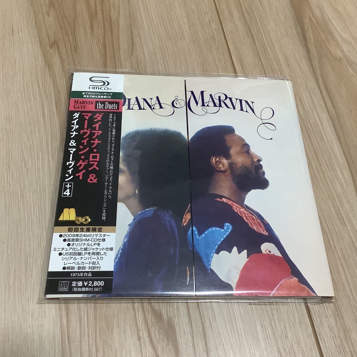ダイアナ ロス&マーヴィン ゲイ/ダイアナ&マーヴィン+4 紙ジャケ SHM