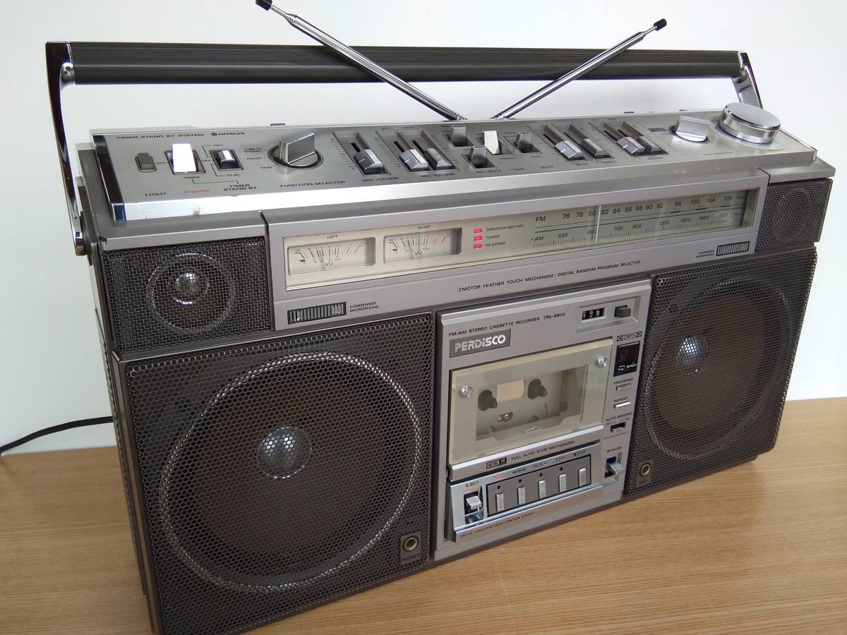 HITACHIラジカセretro.パディスコ TRK8800 ジャンク HITACHIラジカセretro.パディスコ TRK8800 ジャンク 【公式通販】
