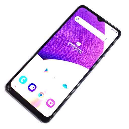 1円 au Galaxy A32 5G SCG08 アンドロイド スマホ 本体 判定〇 残債
