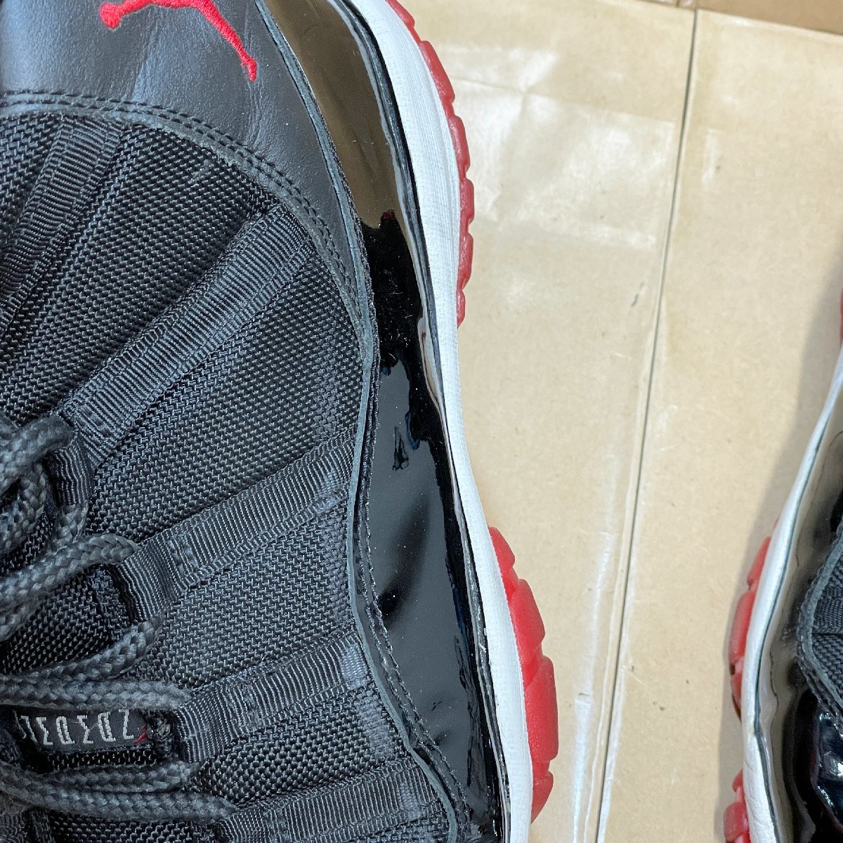 29cm AIR JORDAN 11 AJ11 RETRO BRED 2001 136046-061 エア ジョーダン 
