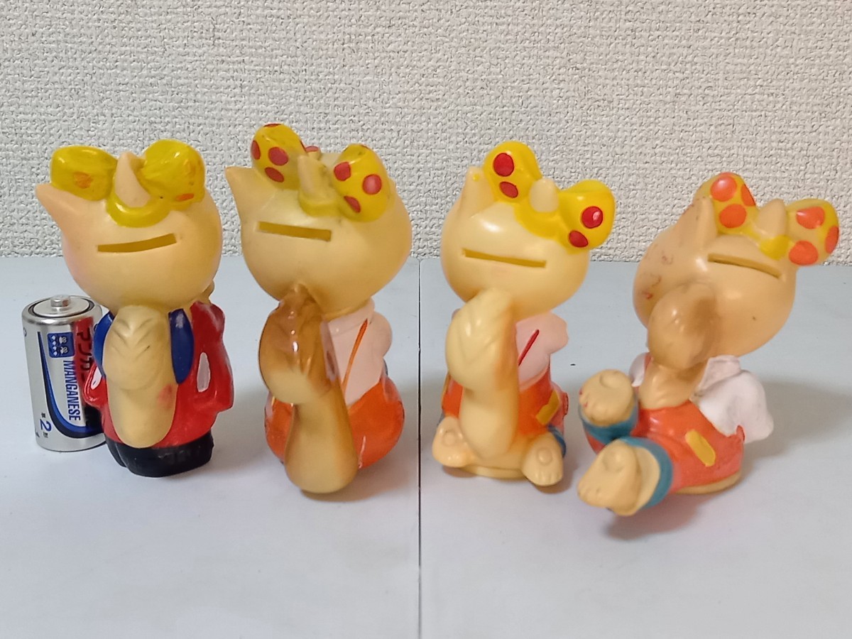 貯金箱 安田信託銀行 昭和レトロ こりすのぽっこちゃん | ソフビ