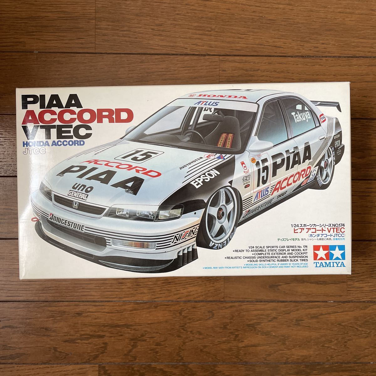 タミヤ 1/24 PIAAアコード 未組立 未組立 タミヤ 1⁄24ピア アコード VTEC