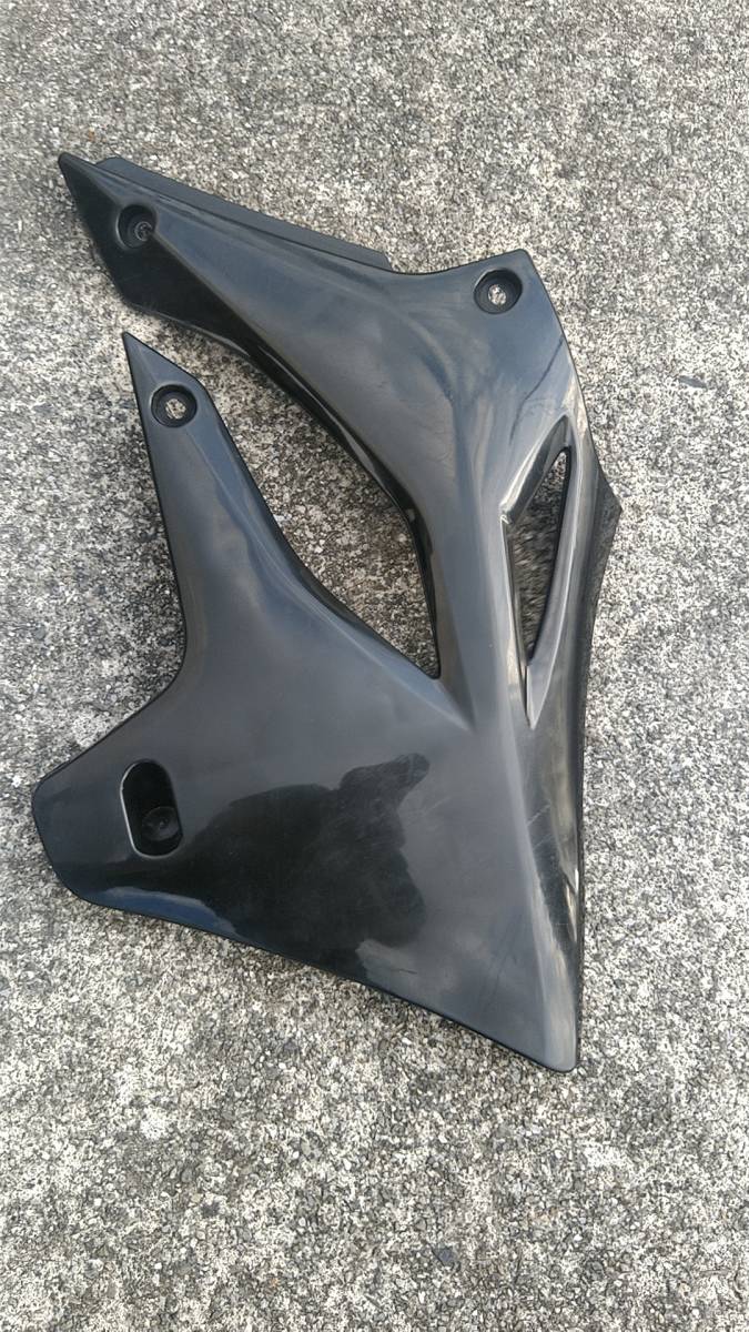 KLX250　Dトラッカー　キャブ後期　サイドカバー　シュラウド　右　未使用ですが小傷多く汚れあり