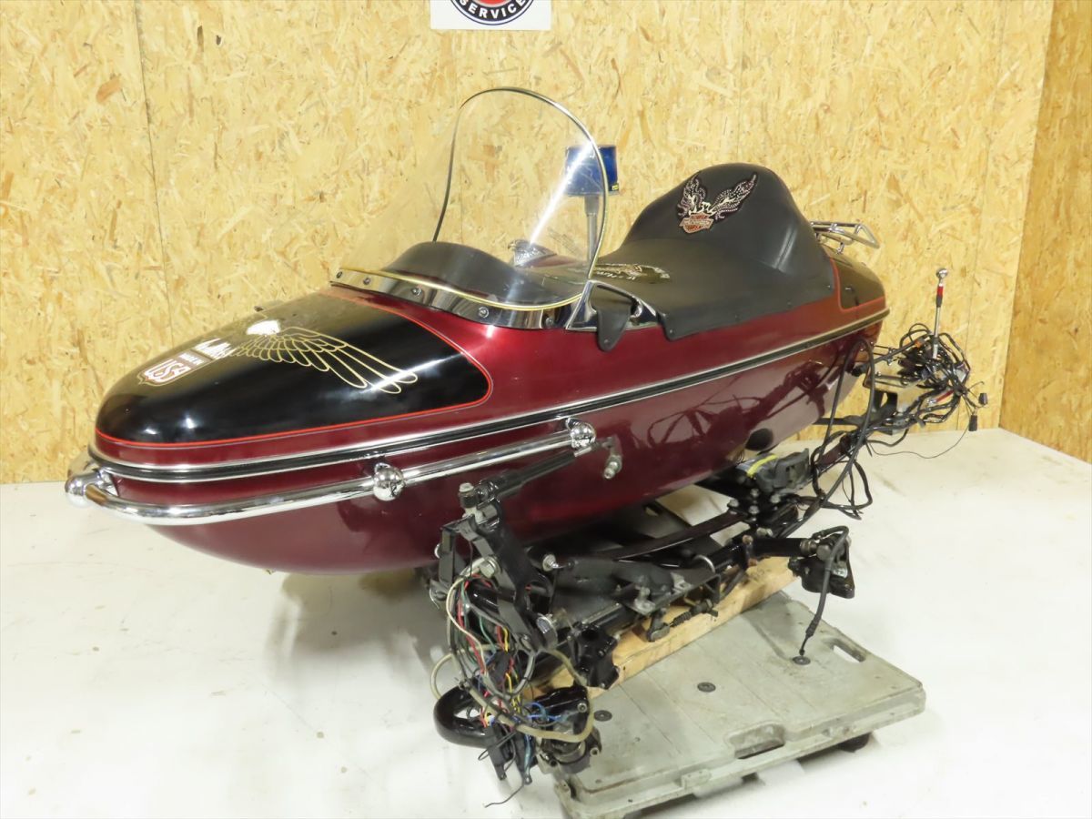 2001年 ハーレーFLHTCU S/C 1450 書類付純正サイドカーフレーム