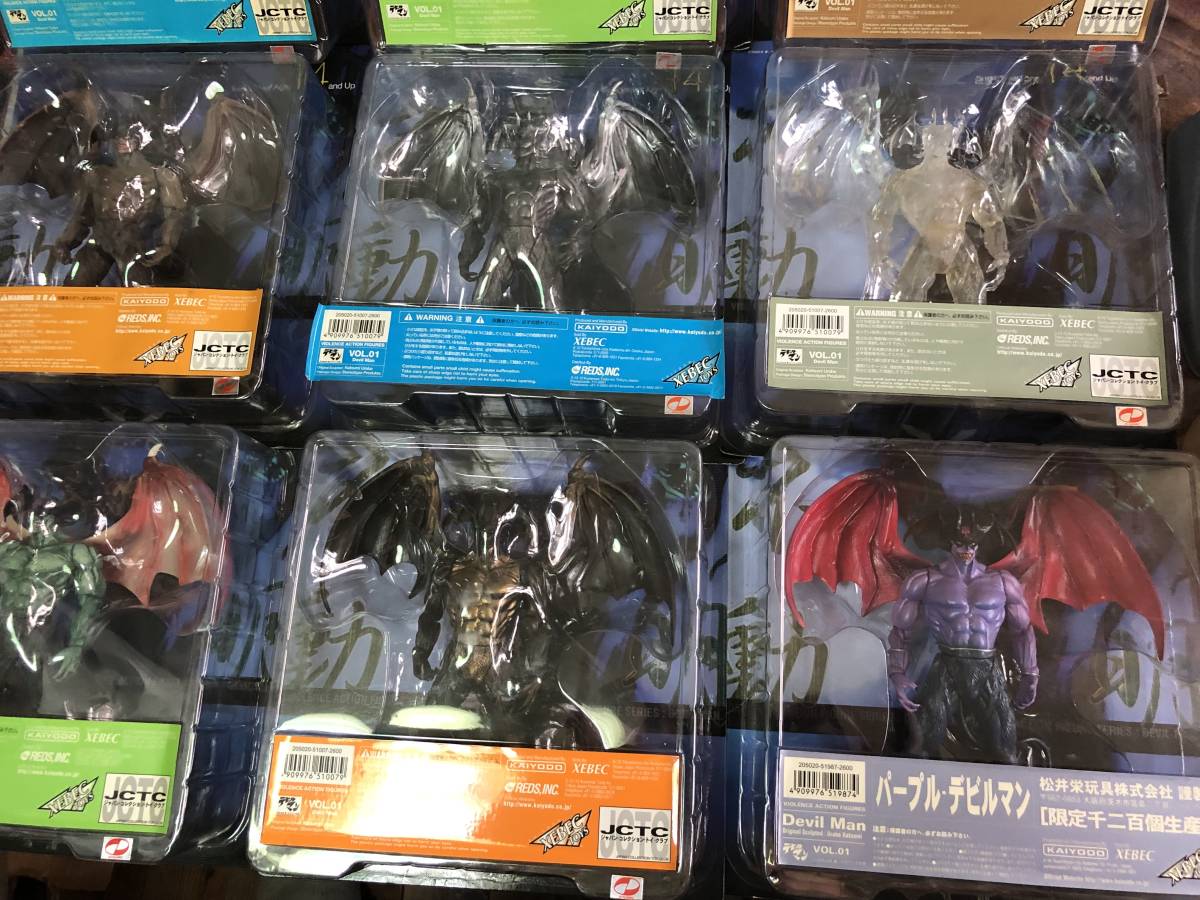 フィギュア デビルマン フィギュア 8点セット まとめ売り