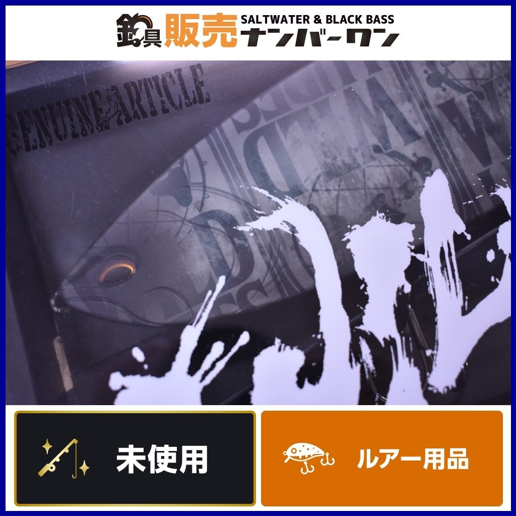 【未使用品☆2】ワイルドルアーズ ワイルドビート Fモデル アイアンブラック WILD LURES WILD BEAT ビックベイト バス ブラックバス （KKM_