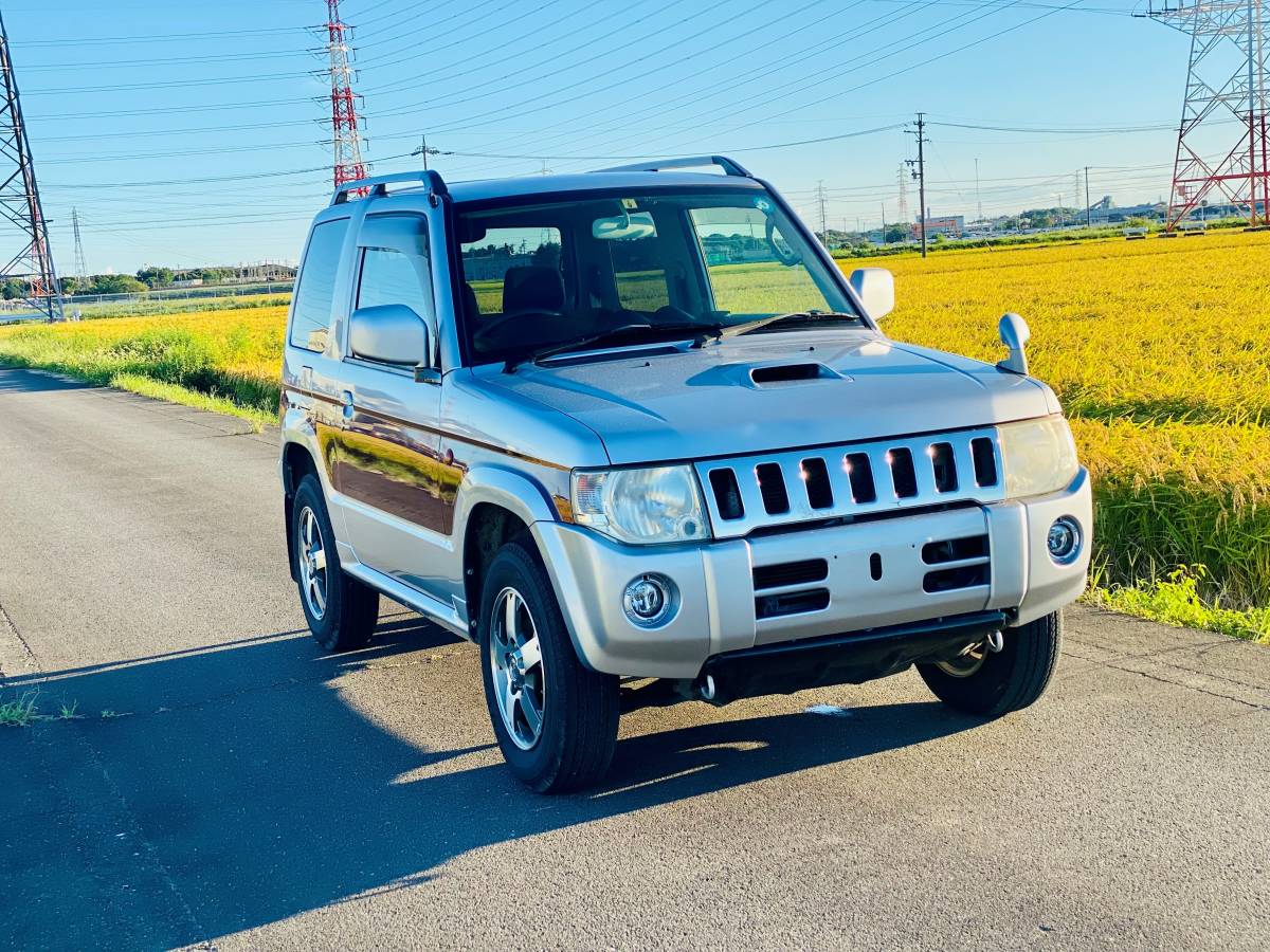 4WD パジェロミニ 富山三菱 希少ベージュのパジェロミニ！車検付き低 