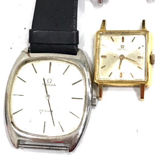 オメガ ジュネーブ 自動巻き フェイスのみ 他 デビル 手巻き 等 不動品