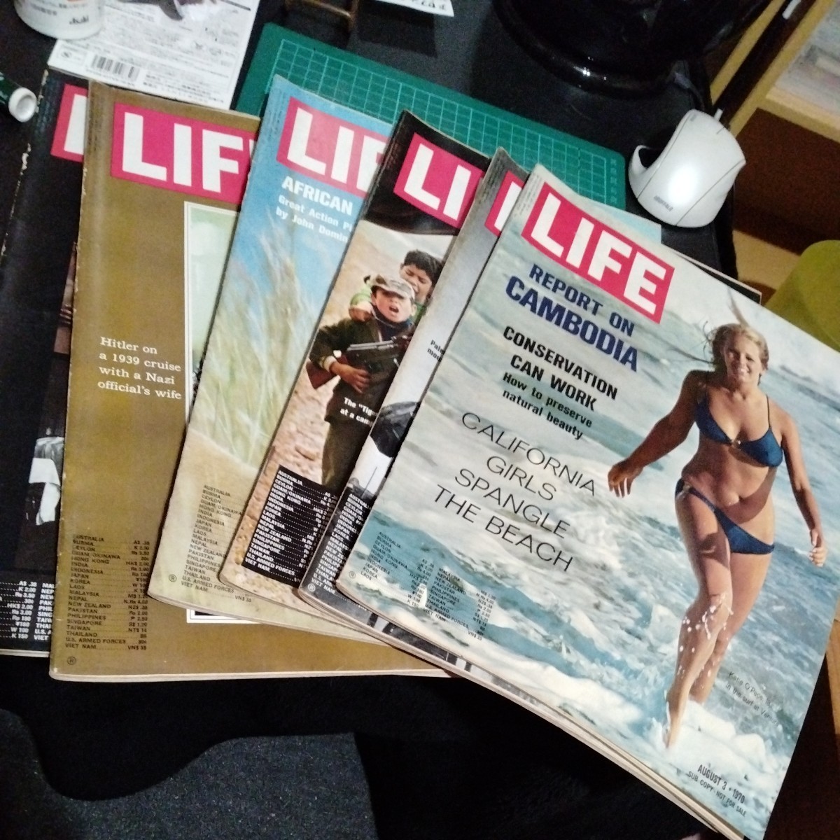 1970年LIFE誌6冊セット アメリカ ライフマガジン 【公式通販】