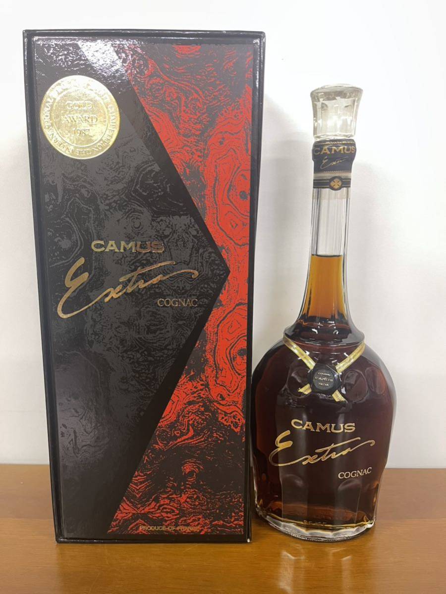 未開栓】 古酒 CAMUS カミュ エクストラ ロングネック 40% 700ml extra