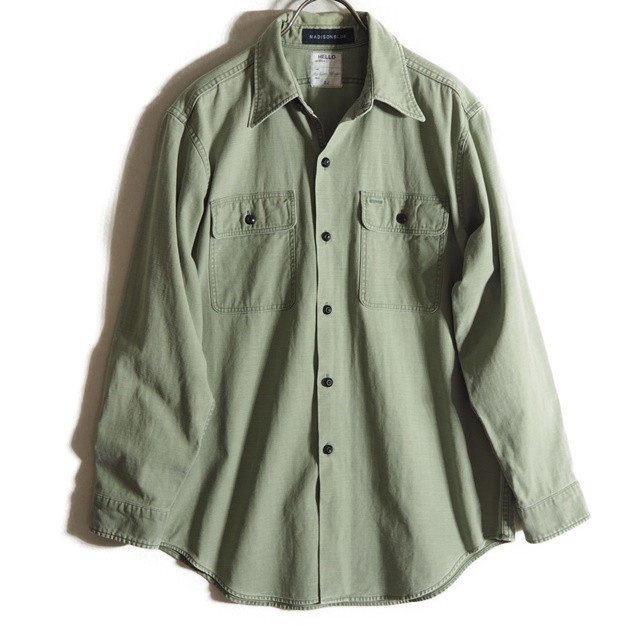 M2332f11 ▽MADISONBLUE マディソンブルー▽ HAMPTON BACK SATIN SHIRT 