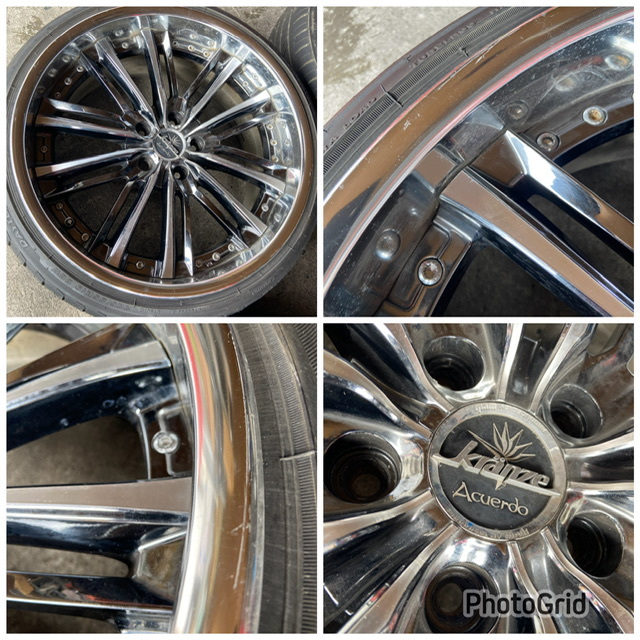 クレンツェ アクエルド 19×8.5j 19×9j 225/35R19 アルファード ベル 