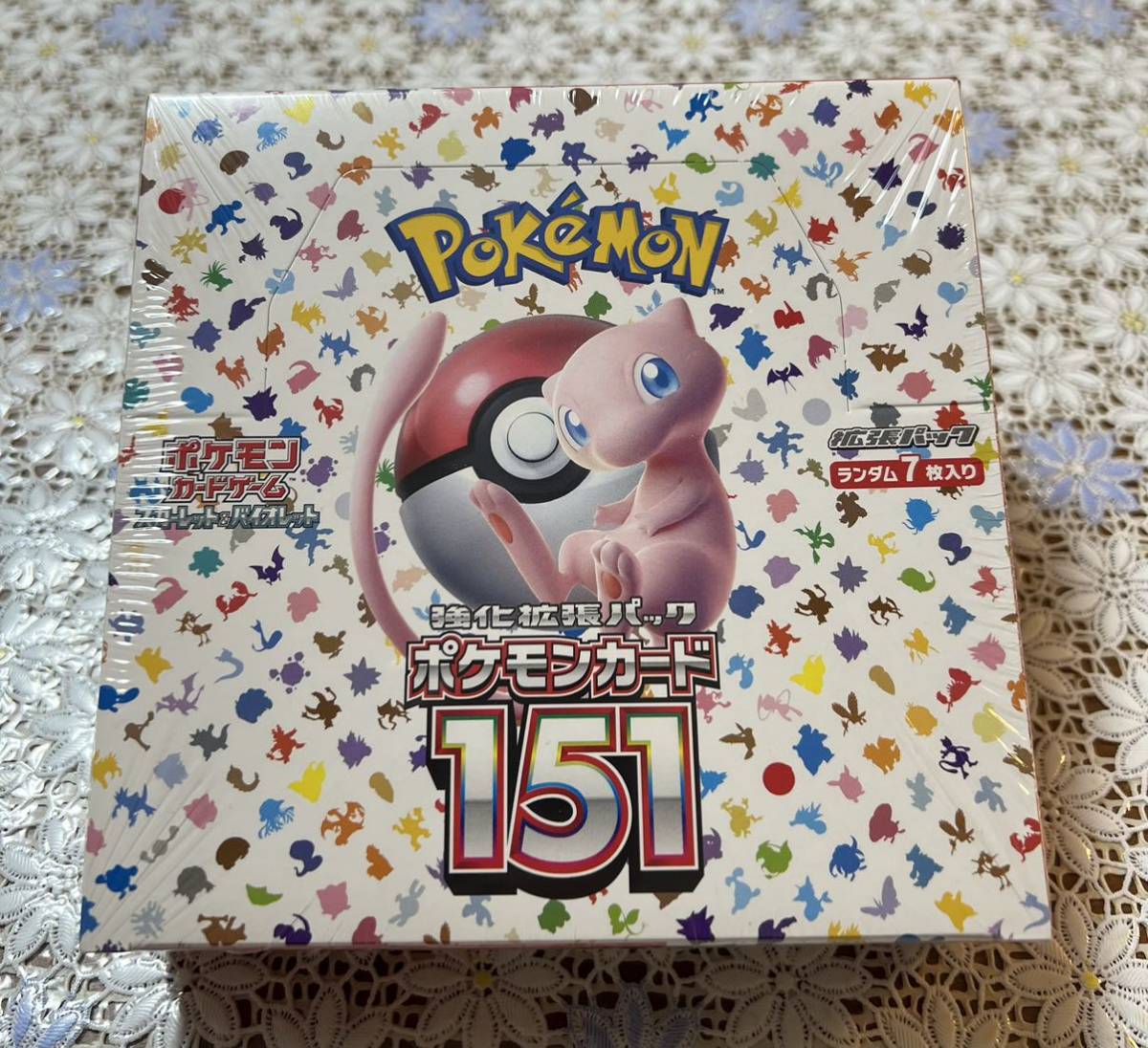 定価スタート！】☆ポケモンカード151☆ シュリンク付き 未開封 1BOX ②