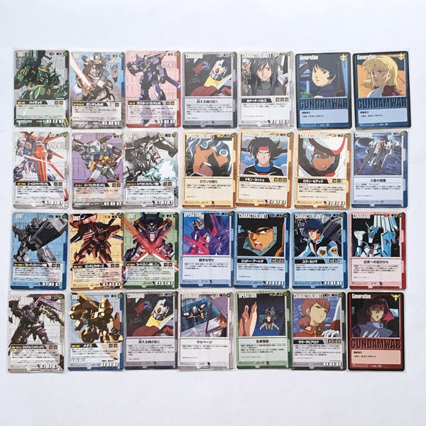 GUNDAM WAR ガンダムウォー まとめ売り バンダイ□GUNDAM WAR-ガンダムウォー-□まとめ売り SRパーフェクト
