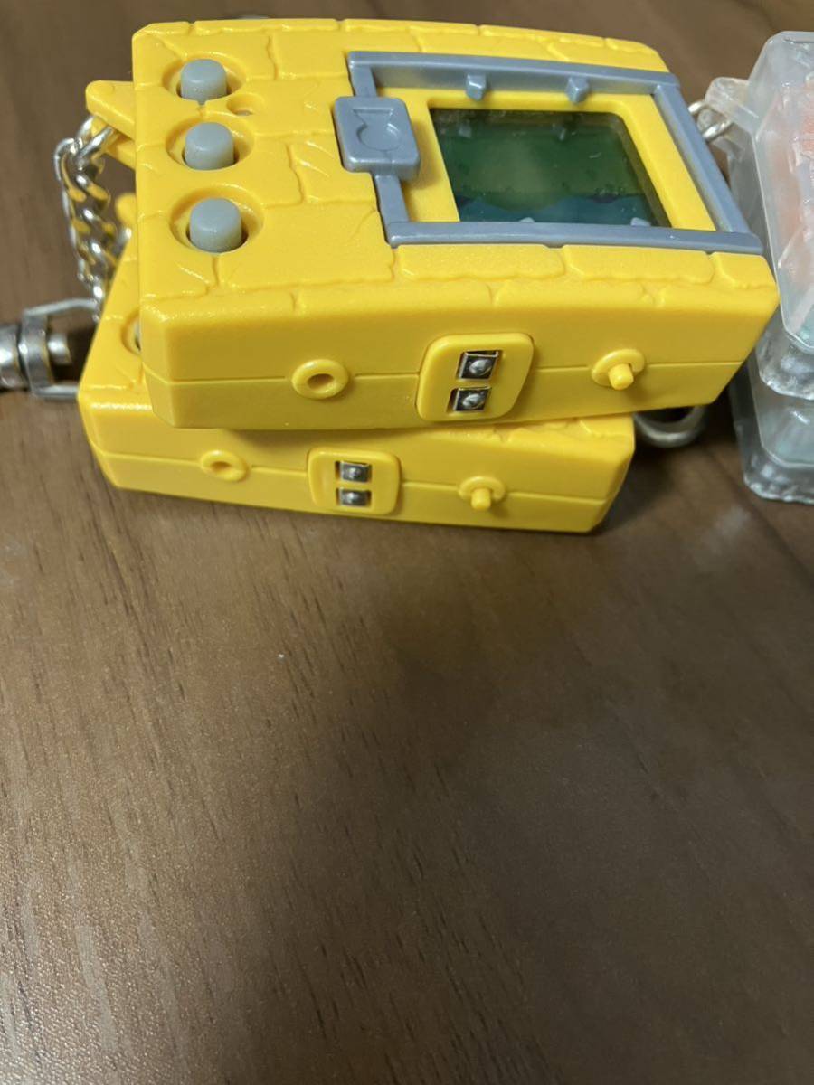 初代 デジタルモンスター バンダイ デジモン BANDAI イエロー クリア