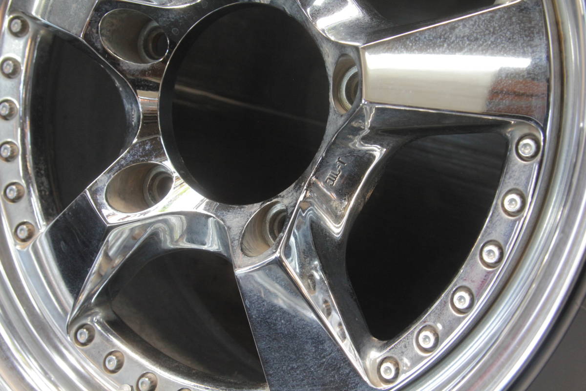 外B条件付送料無料 EpsilonJapan メッキ 285/75R16×8.5J+53 5H PCD150 おまけタイヤ 4本セット ランドクルーザー100 ランクル100 シグナス_3