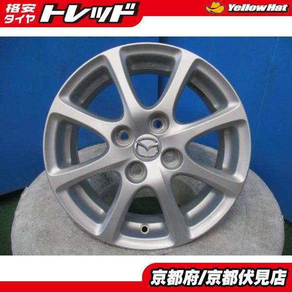 4本 中古 マツダ デミオ DE系 純正 14インチ 5.5J +40 4穴