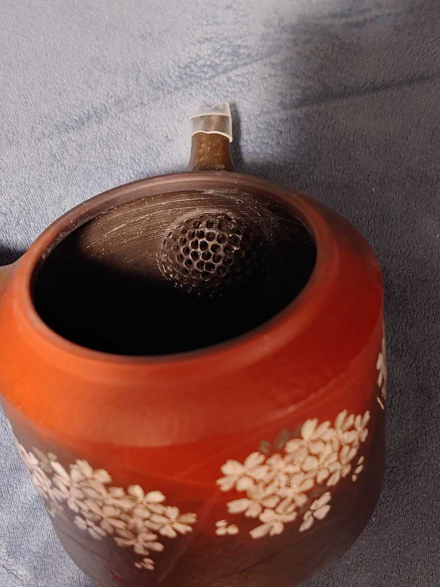 常滑焼 村田益規 窯変叩急須 茶注 急須 工芸 茶器 訳アリ特価 木箱 