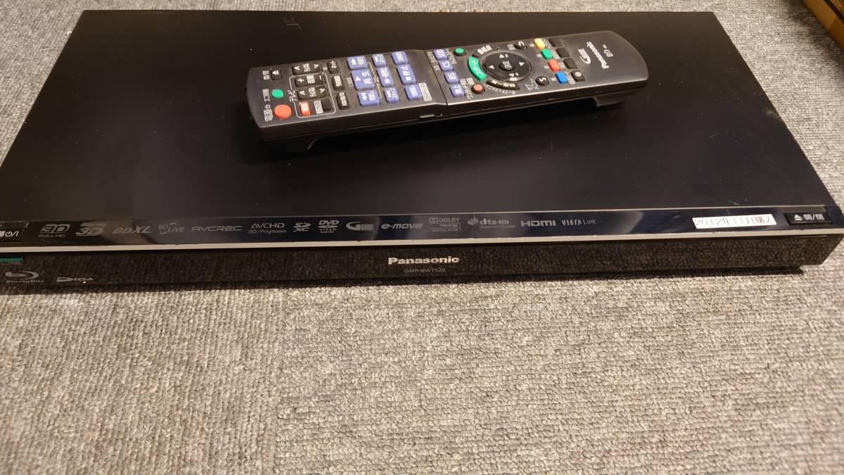 500GB☆15年☆シャープ/SHARP/AQUOS☆HDD/BDレコーダー☆BD-W570