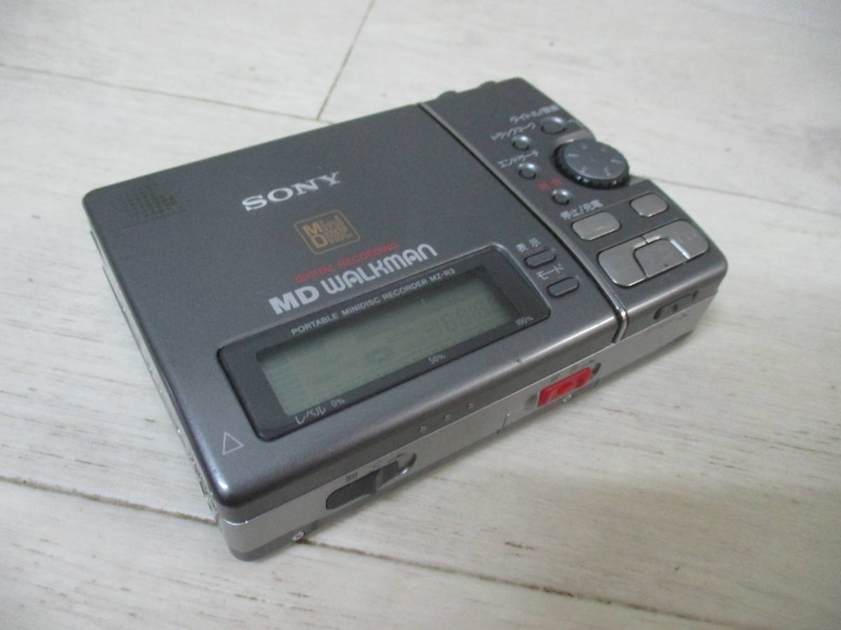 SONY POTABLE MINIDISC RECORDER MZ-R3 カセットレコーダー Sony
