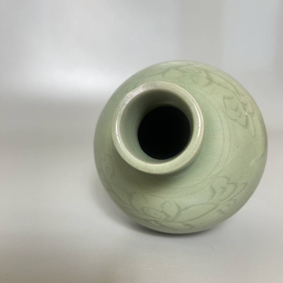 龍泉窯 花入 中国美術 花瓶 花器 唐物 時代物 青磁 青磁花瓶 Yahoo