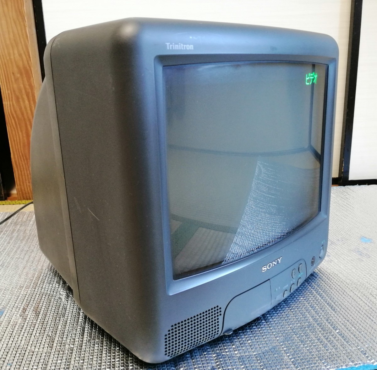 動作確認済 SONY トリニトロン KV-14GP2 ブラウン管テレビ　美品 ソニー KV-14GP2 14インチ ブラウン管 テレビトリニトロン 通電確認