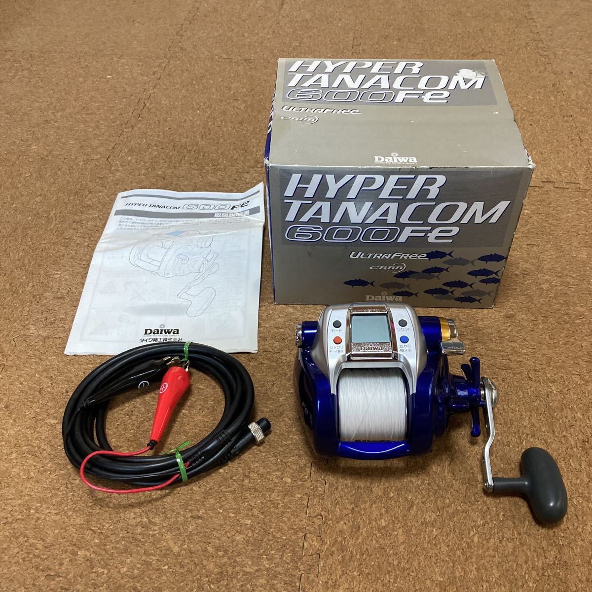 新品未使用 ハイパータナコン 600Fe 電動リール ハイパータナコン