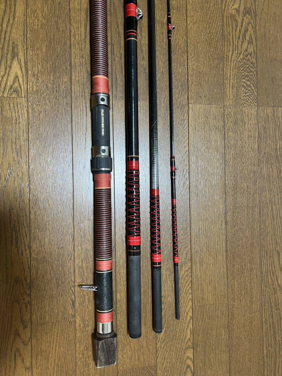 NFT 翔17 4本継 カーボン 石鯛竿 整備済み NFT 翔 17 カーボンロッド 石鯛竿