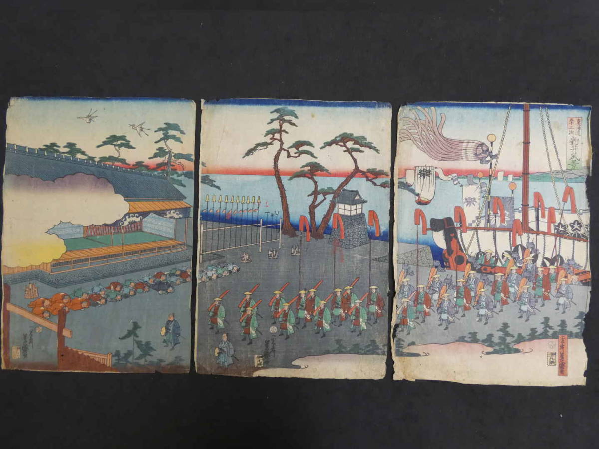 夢画廊 額縁付油彩画 WSM 千賀節子 チューリップのブーケ 画歴書付
