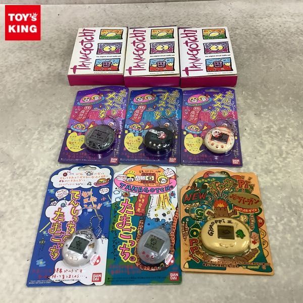 1円〜 バンダイ 等 たまごっち オスっち クリアブラック てんしっちの