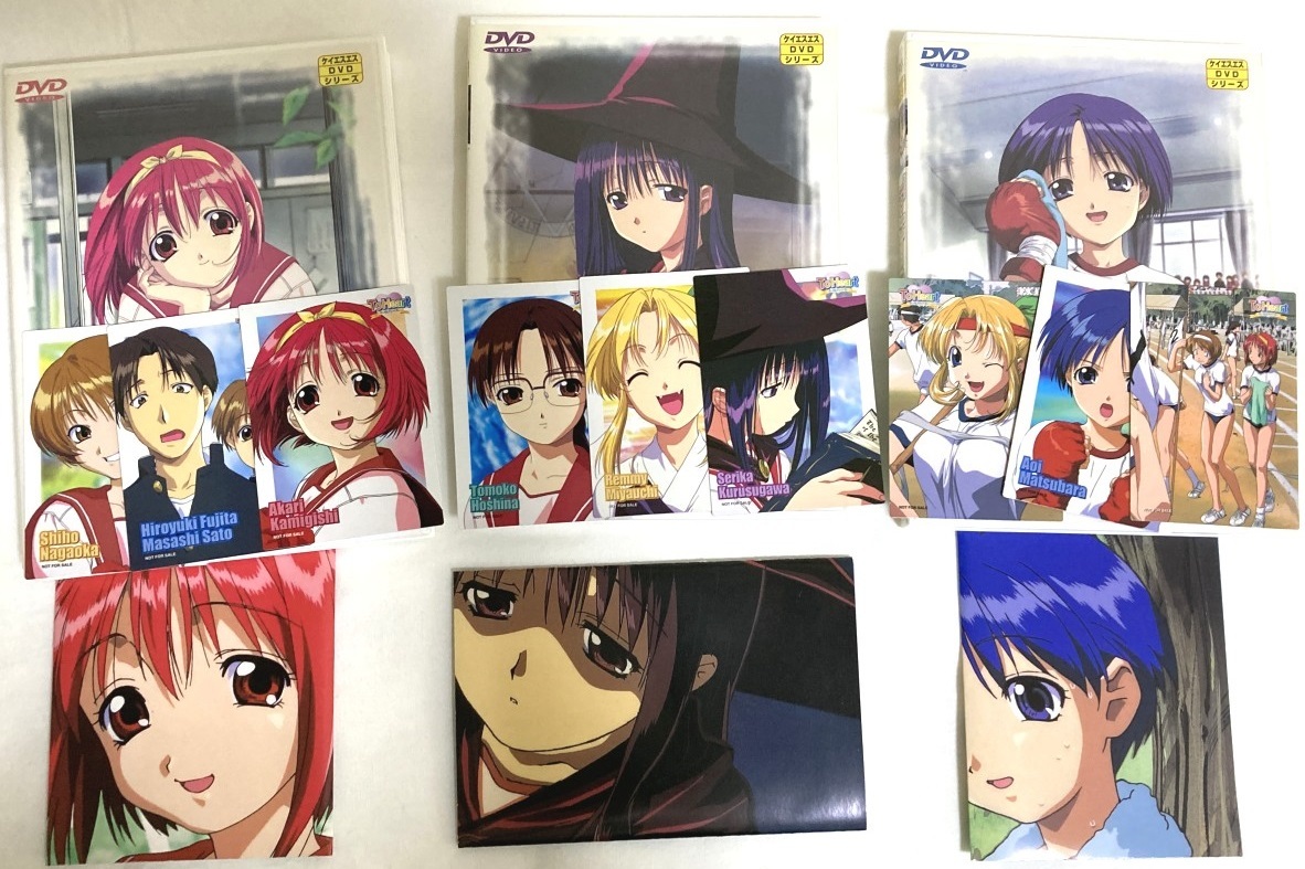 DVD 「To Heart」収納BOX付 全7巻セット　ポスター　キャラクターカード有