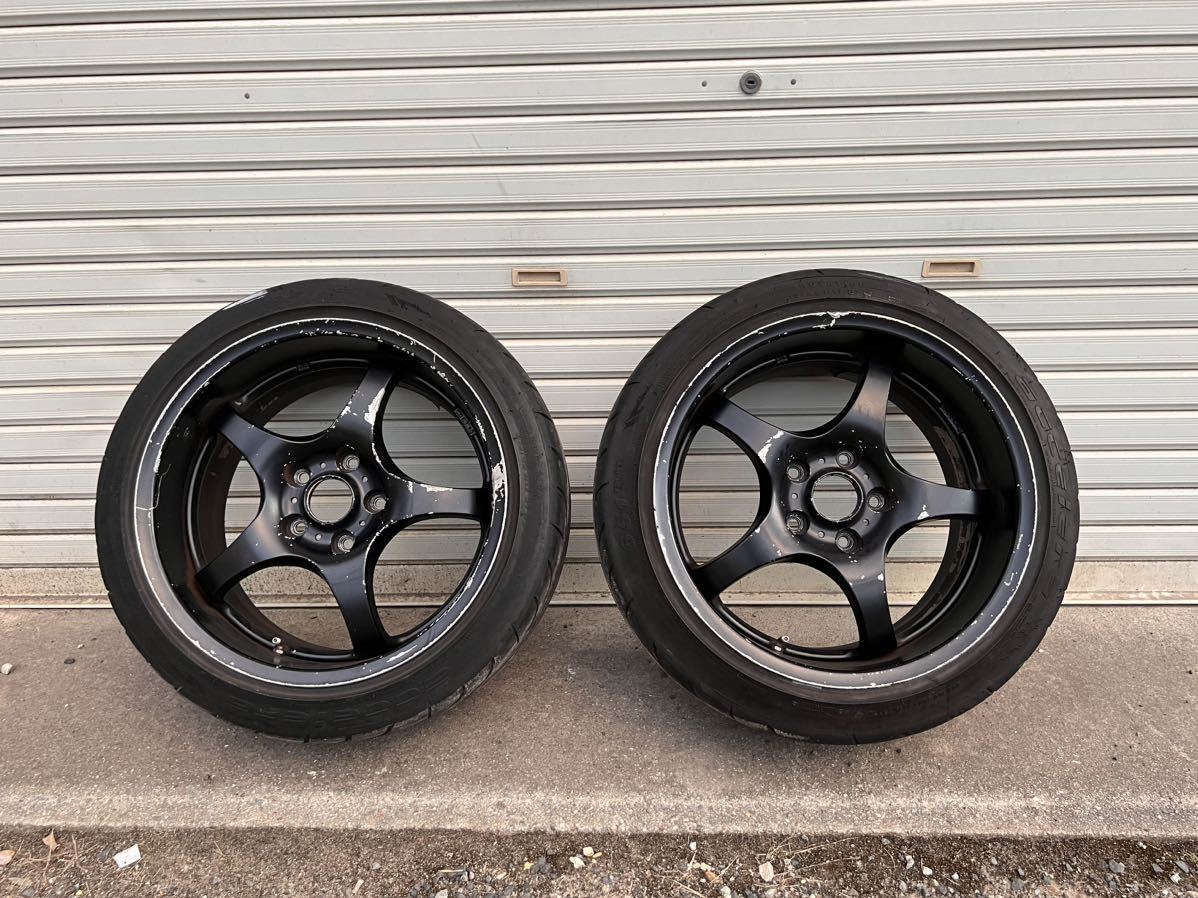 社外 17インチ ホイール 9j ドリケツ S13 S14 S15 Jzx90 Jzx100 Jzx110