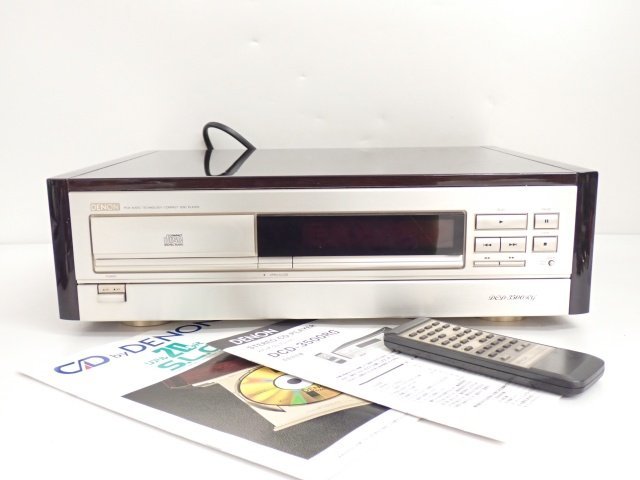 DENON リアル20ビットΛ-S.L.C CDプレーヤー DCD-3500RG デノン