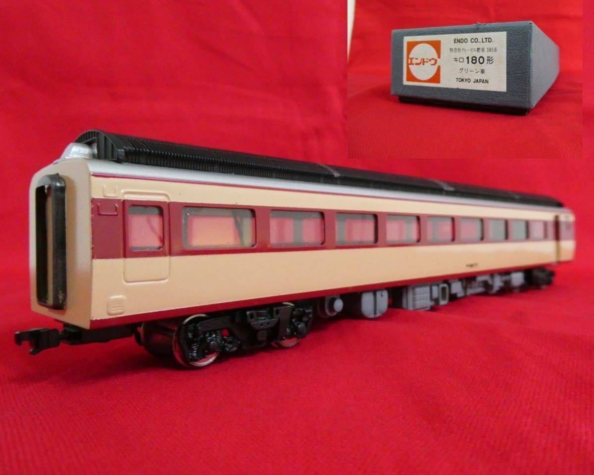 エンドウ HOゲージ キハ180-77 箱違い？ 動作未確認 現状品 ENDO 鉄道