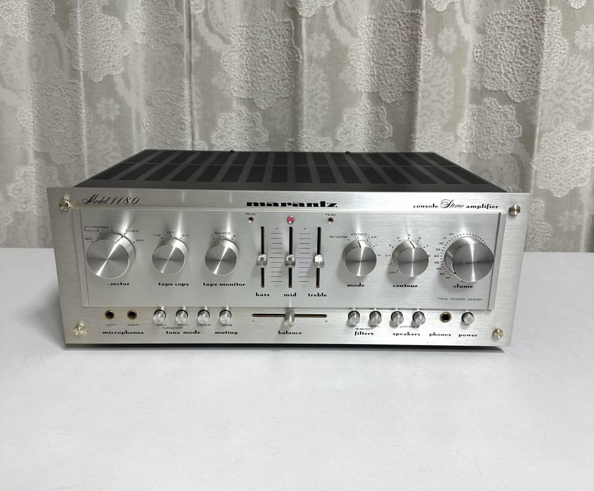 marantz 1180 プリメインアンプ Marantz Model 0 of marantz 難あり品
